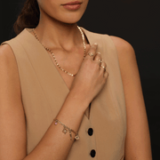Solo Gem Evil Eye Charm with Cognac Diamond